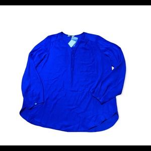 NWT Pleione High Low Blouse